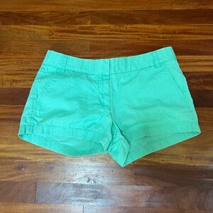 J. Crew Mint Green Women's chino shorts 8